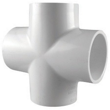 CHARLOTTE PIPE AND FOUNDRY PVC 02410 1200 1.05 in. Pipe Cross 45859